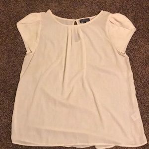 Papermoon cap-sleeve blouse